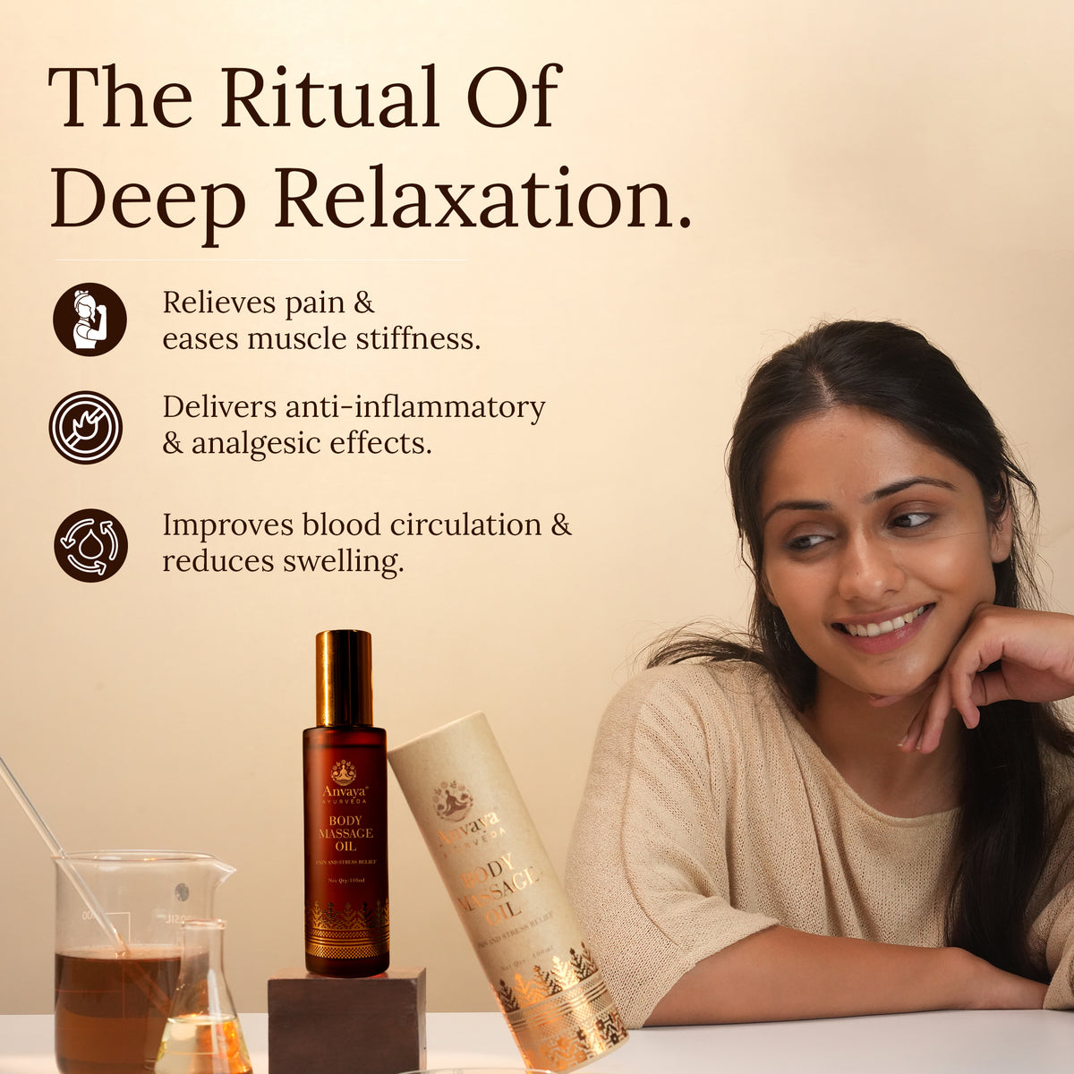 Relax Relief Body Massage Oil