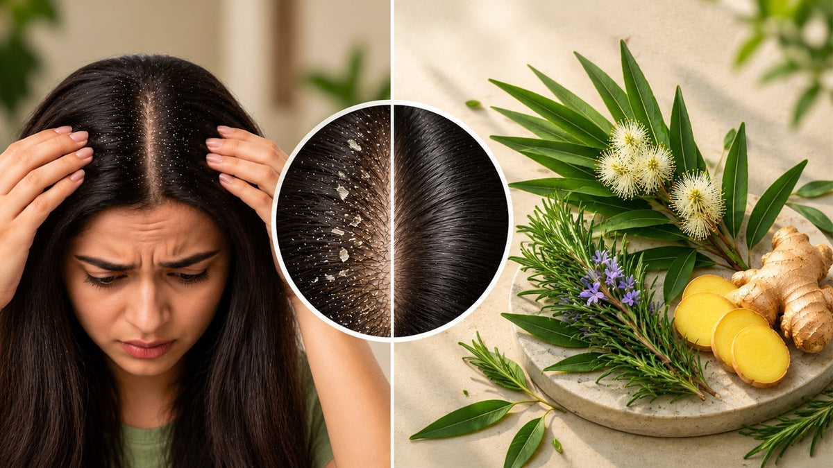 Dandruff vs Dry Scalp: Tell the Difference + Ayurvedic Care
