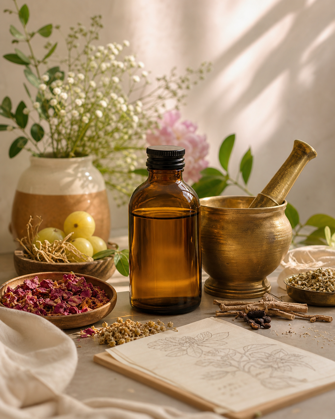 Ayurvedic pain relief oil origin formulation