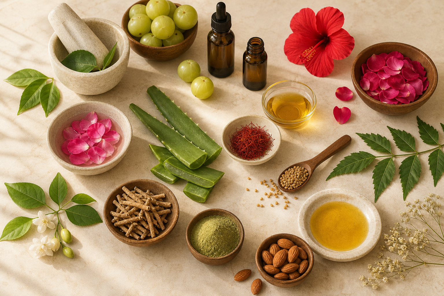 Ayurvedic botanical ingredients
